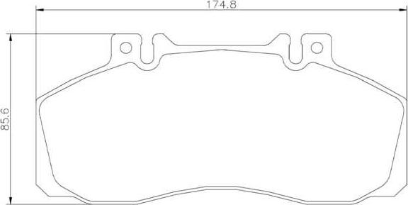 Brembo P 50 065 - Гальмівні колодки, дискові гальма autozip.com.ua