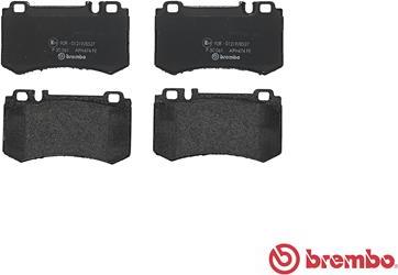 Brembo P 50 061 - Гальмівні колодки, дискові гальма autozip.com.ua