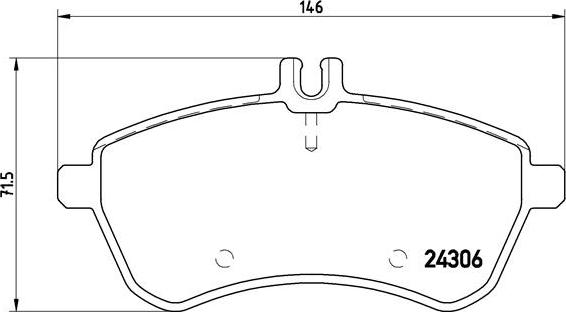 Brembo P 50 067X - Гальмівні колодки, дискові гальма autozip.com.ua