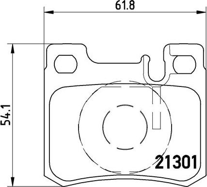 Brembo P 50 012 - Гальмівні колодки, дискові гальма autozip.com.ua