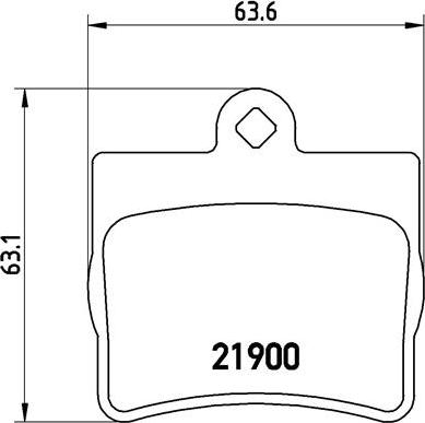 Brembo P 50 024 - Гальмівні колодки, дискові гальма autozip.com.ua