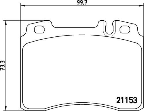 Brembo P 50 022 - Гальмівні колодки, дискові гальма autozip.com.ua