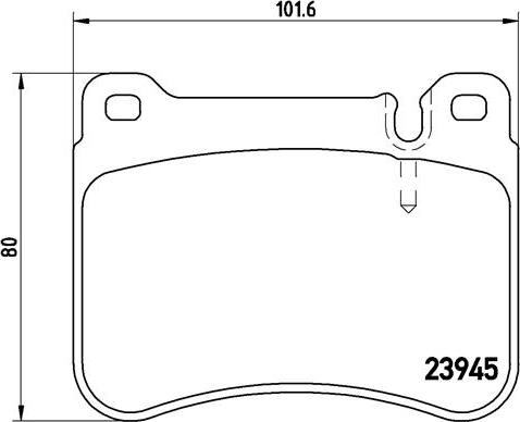 Brembo P 50 073X - Гальмівні колодки, дискові гальма autozip.com.ua