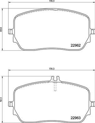 Brembo P 50 149 - Гальмівні колодки, дискові гальма autozip.com.ua