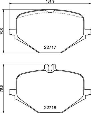 Brembo P 50 167 - Гальмівні колодки, дискові гальма autozip.com.ua