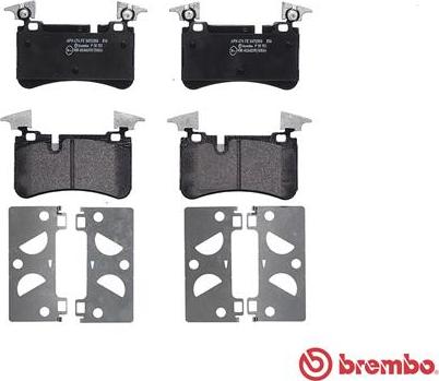 Brembo P 50 113 - Гальмівні колодки, дискові гальма autozip.com.ua