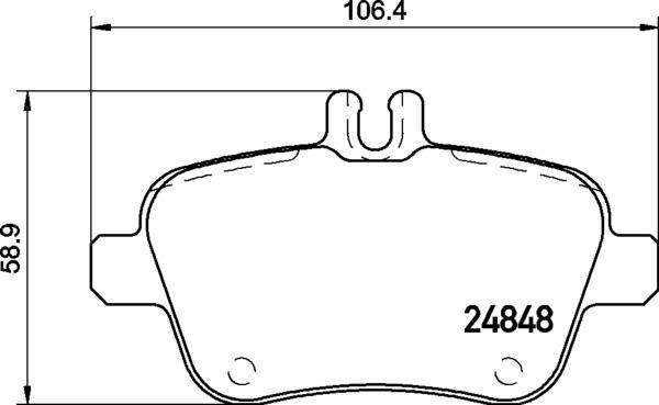 Brembo P 50 135 - Гальмівні колодки, дискові гальма autozip.com.ua