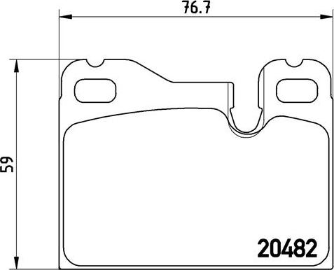 Brembo P 65 003 - Гальмівні колодки, дискові гальма autozip.com.ua