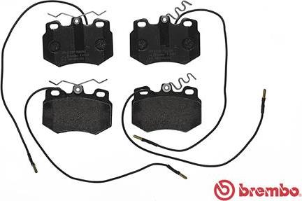 Brembo P 61 041 - Гальмівні колодки, дискові гальма autozip.com.ua