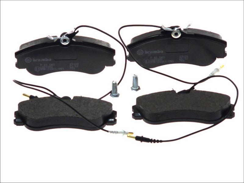 Brembo P 61 060 - Гальмівні колодки, дискові гальма autozip.com.ua