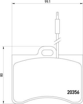 Brembo P 61 012 - Гальмівні колодки, дискові гальма autozip.com.ua