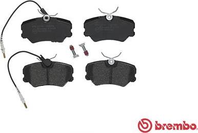 Brembo P 61 035 - Гальмівні колодки, дискові гальма autozip.com.ua