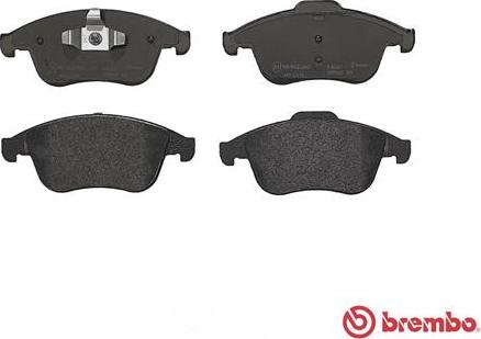 Brembo P 68 047 - Гальмівні колодки, дискові гальма autozip.com.ua