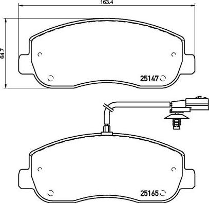 Brembo P 68 062 - Гальмівні колодки, дискові гальма autozip.com.ua