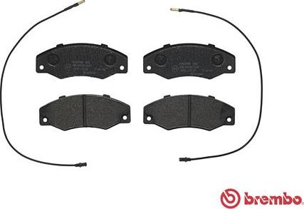 Brembo P 68 016 - Гальмівні колодки, дискові гальма autozip.com.ua