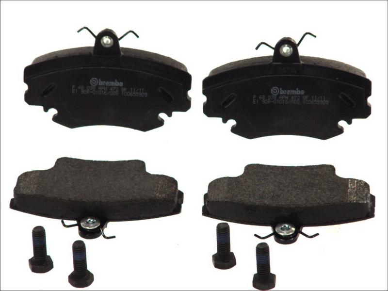 Brembo P 68 038 - Гальмівні колодки, дискові гальма autozip.com.ua