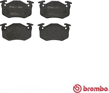 Brembo P 68 020 - Гальмівні колодки, дискові гальма autozip.com.ua