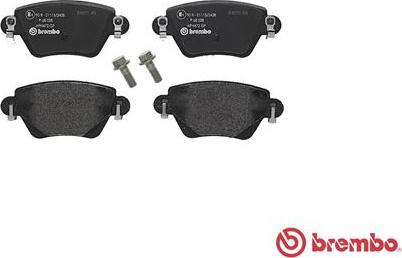 Brembo P 68 028 - Гальмівні колодки, дискові гальма autozip.com.ua