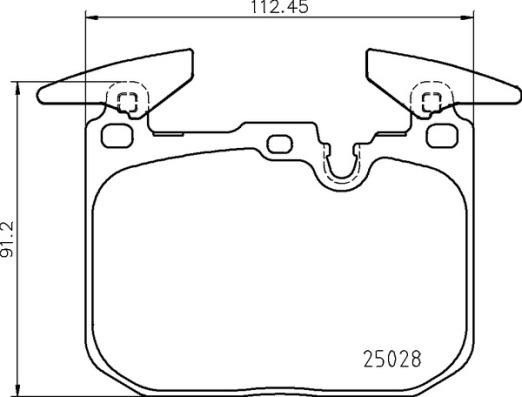 Brembo P 06 098 - Гальмівні колодки, дискові гальма autozip.com.ua