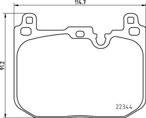 Brembo P 06 097 - Гальмівні колодки, дискові гальма autozip.com.ua