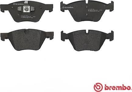 Brembo P 06 040 - Гальмівні колодки, дискові гальма autozip.com.ua