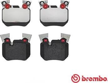 Brembo P 06 059 - Гальмівні колодки, дискові гальма autozip.com.ua