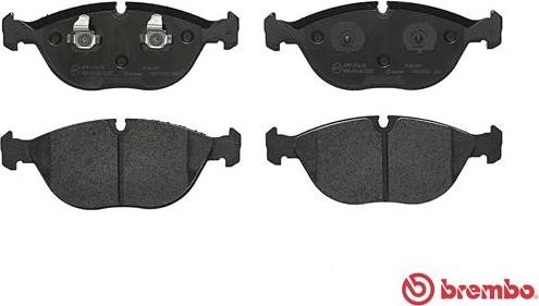 Brembo P 06 019 - Гальмівні колодки, дискові гальма autozip.com.ua