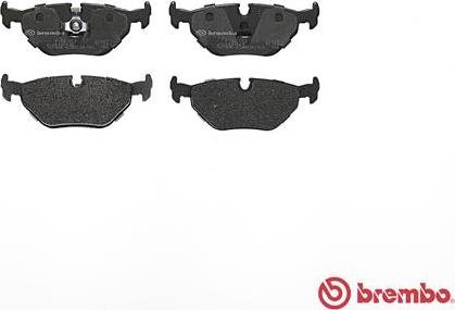 Brembo P 06 013 - Гальмівні колодки, дискові гальма autozip.com.ua