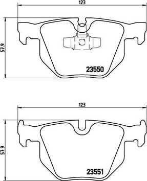 Brembo P 06 039X - Гальмівні колодки, дискові гальма autozip.com.ua