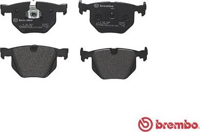 Brembo P 06 029 - Гальмівні колодки, дискові гальма autozip.com.ua