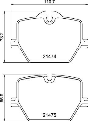 Brembo P 06 116 - Гальмівні колодки, дискові гальма autozip.com.ua