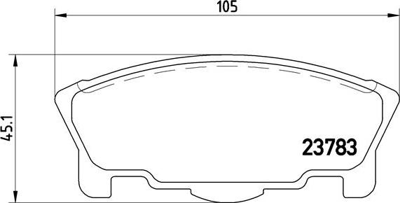 Brembo P 16 014 - Гальмівні колодки, дискові гальма autozip.com.ua