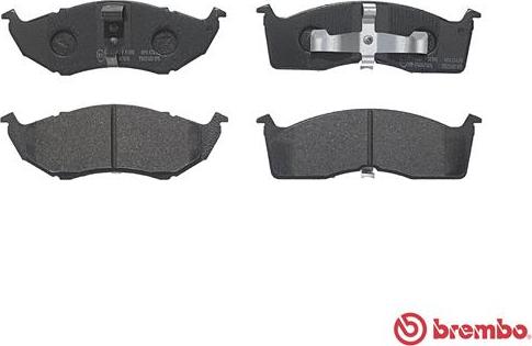 Brembo P 11 008 - Гальмівні колодки, дискові гальма autozip.com.ua