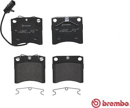 Brembo P 85 048 - Гальмівні колодки, дискові гальма autozip.com.ua