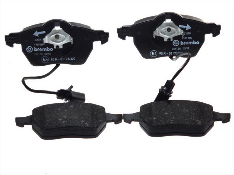 Brembo P 85 085 - Гальмівні колодки, дискові гальма autozip.com.ua
