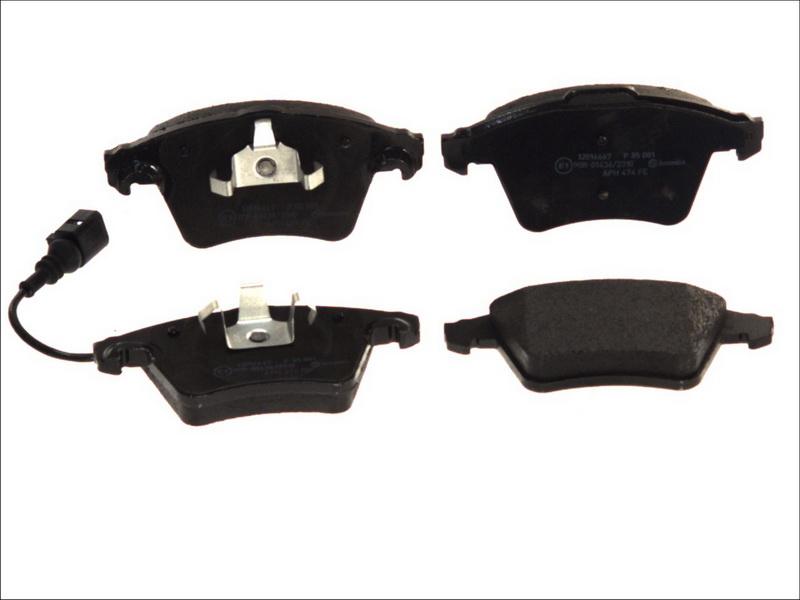 Brembo P 85 081 - Гальмівні колодки, дискові гальма autozip.com.ua