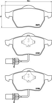 Brembo P 85 037X - Гальмівні колодки, дискові гальма autozip.com.ua