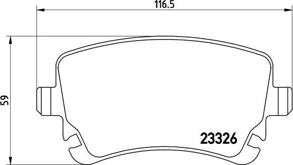 Brembo P 85 076 - Гальмівні колодки, дискові гальма autozip.com.ua