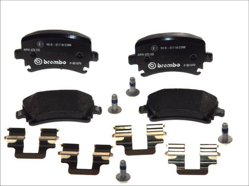 Brembo P 85 073 - Гальмівні колодки, дискові гальма autozip.com.ua