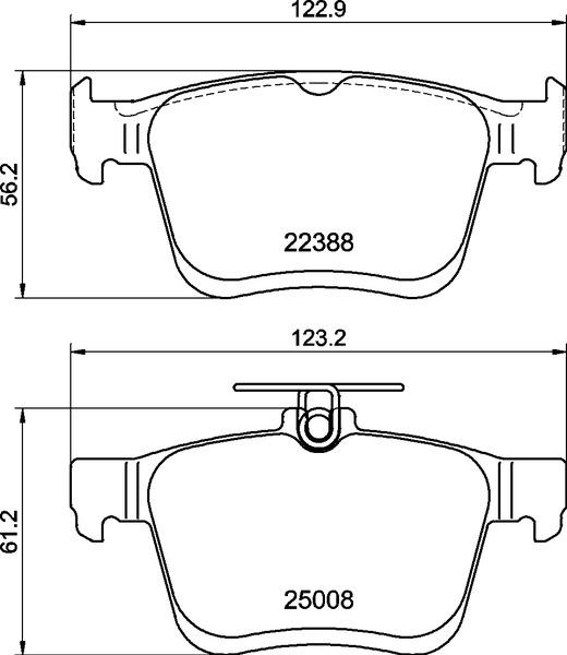 Brembo P 85 191 - Гальмівні колодки, дискові гальма autozip.com.ua