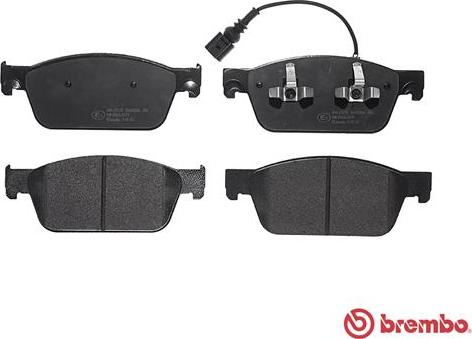 Brembo P 85 141 - Гальмівні колодки, дискові гальма autozip.com.ua