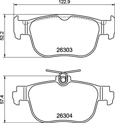 Brembo P 85 189 - Гальмівні колодки, дискові гальма autozip.com.ua