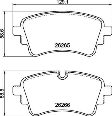 Brembo P 85 186 - Гальмівні колодки, дискові гальма autozip.com.ua