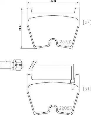 Brembo P 85 139 - Гальмівні колодки, дискові гальма autozip.com.ua