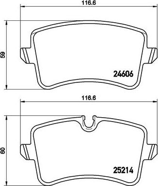 Brembo P 85 120 - Гальмівні колодки, дискові гальма autozip.com.ua