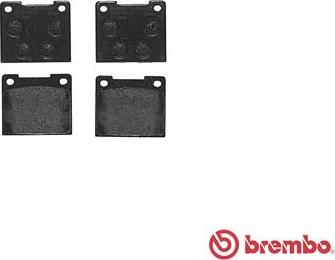 Brembo P 86 001 - Гальмівні колодки, дискові гальма autozip.com.ua