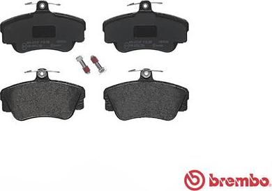 Brembo P 86 010 - Гальмівні колодки, дискові гальма autozip.com.ua