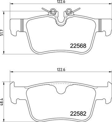 Brembo P 86 030 - Гальмівні колодки, дискові гальма autozip.com.ua