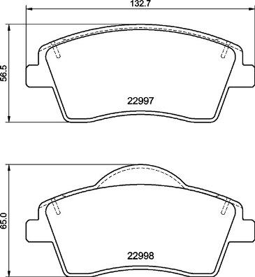 Brembo P 86 033 - Гальмівні колодки, дискові гальма autozip.com.ua