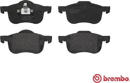 Brembo P 86 020 - Гальмівні колодки, дискові гальма autozip.com.ua